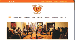 Desktop Screenshot of amritatantra.com